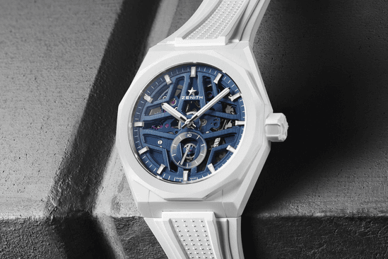 Zenith Defy Skyline Skeleton White Ceramic – sněhobílé osvěžení do horkého léta