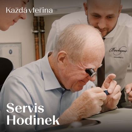 Na vteřinku s hodinářem - Servis hodinek